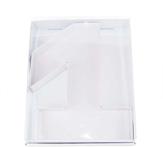 Fillable Number 1 Box with FREE Clear Lid Giftbox