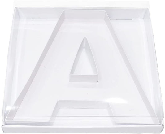 Letter A Fillable Box with FREE Clear Lid Giftbox