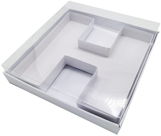 Letter H Fillable Box with FREE Clear Lid Giftbox