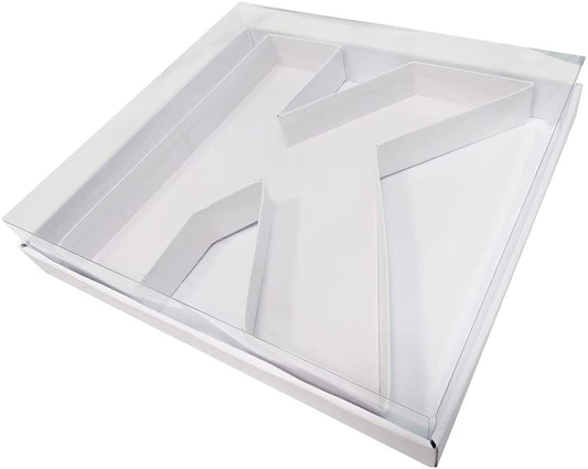 Letter K Fillable Box with FREE Clear Lid Giftbox