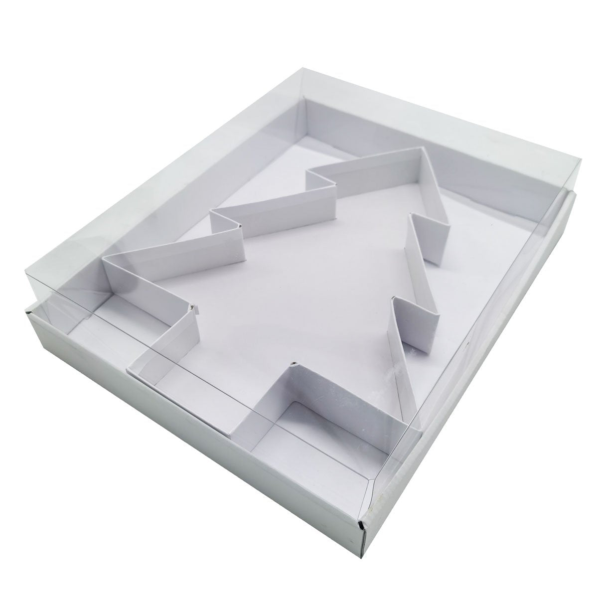 Fillable Christmas Tree Box with FREE Clear Lid Giftbox